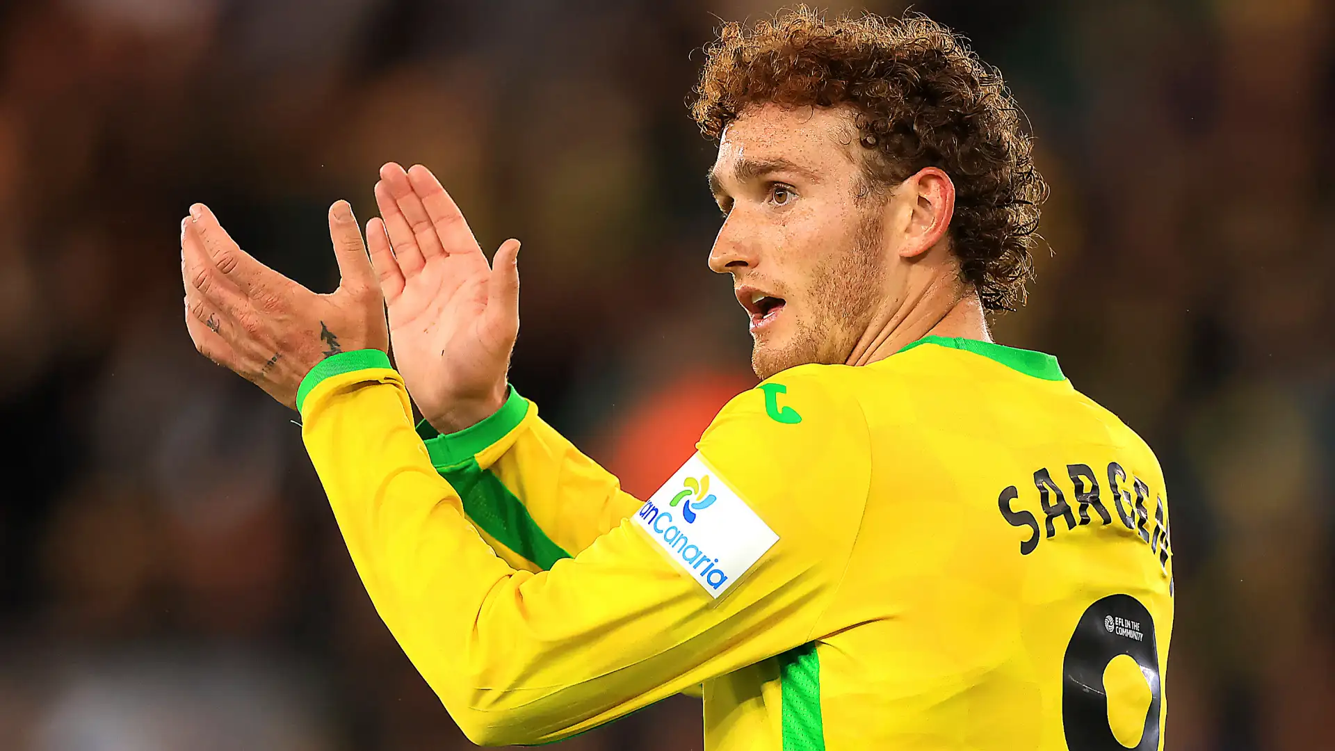 Toronto Sign Norwich Forward Sargent